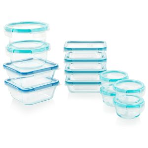 Snapware Total Solution Pyrex Glass 24-piece Food Storage Set