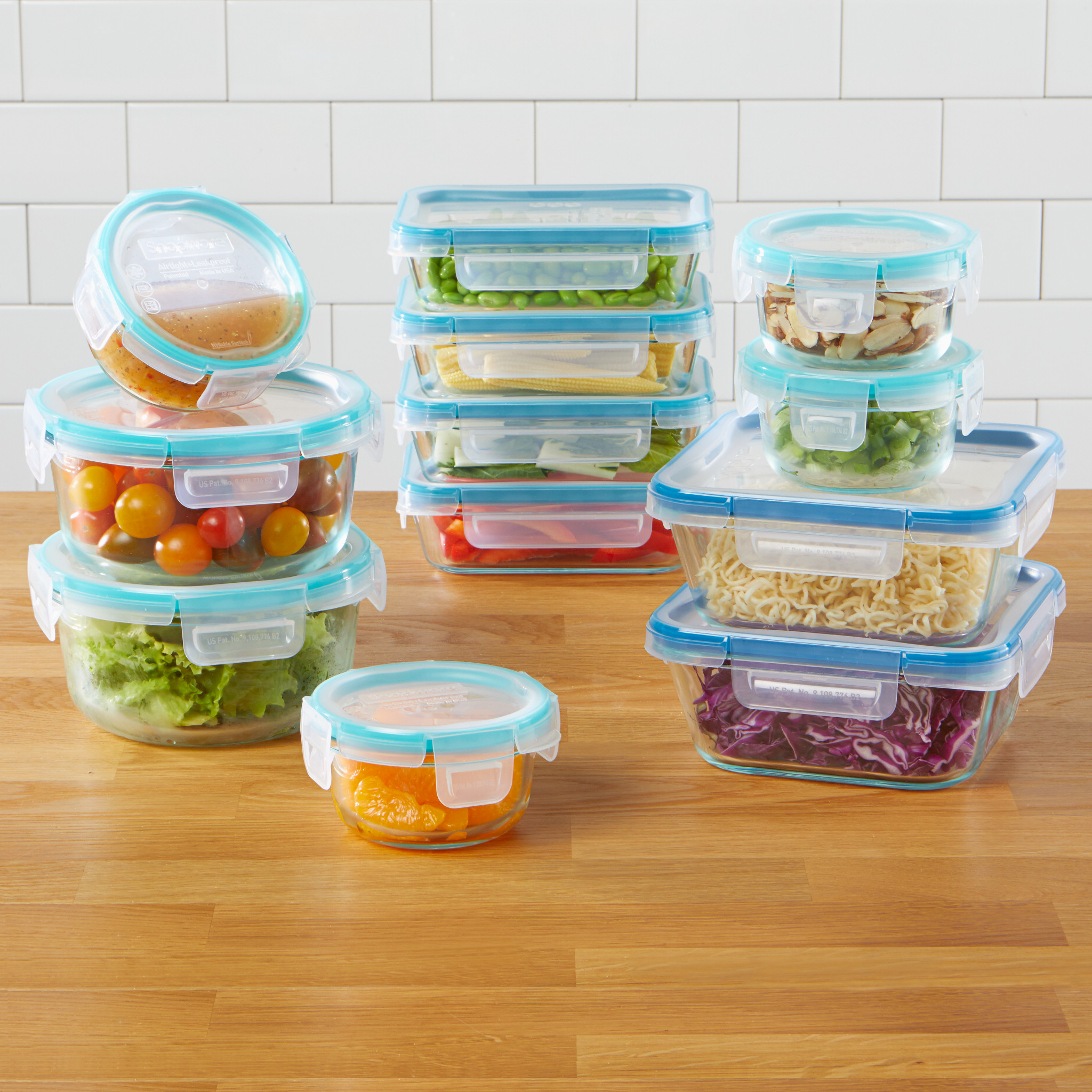 Snapware Total Solution Pyrex Glass 24-piece Food Storage Set - Image 2