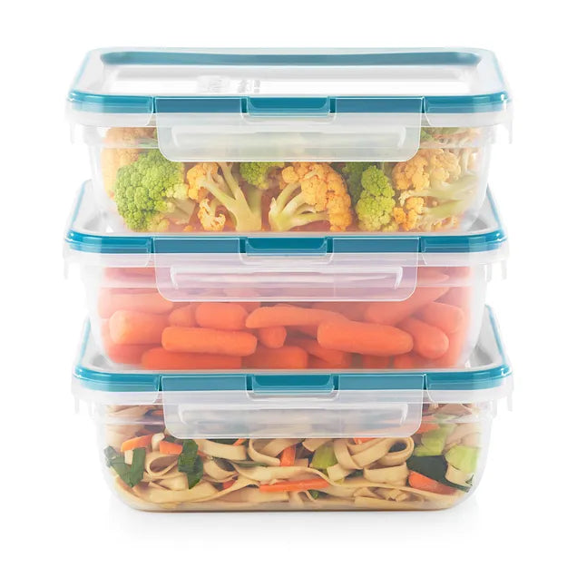 Snapware? Total Solution? 6-piece Rectangular Plastic Food Storage Set - Image 2