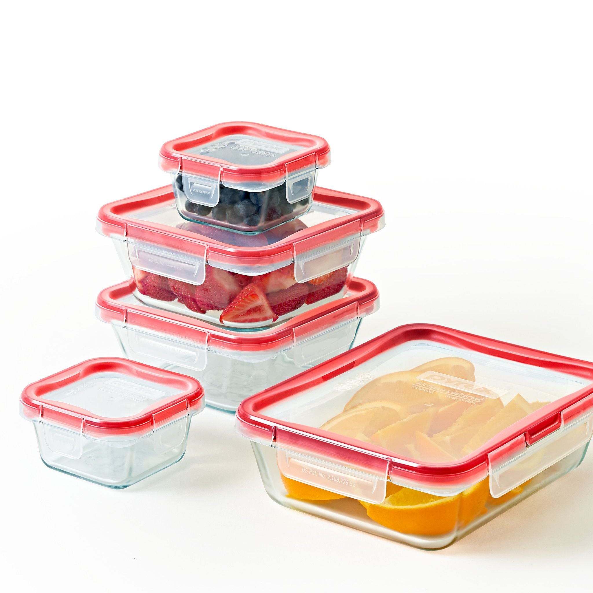 Pyrex? Freshlock? 10-piece Glass Storage Set - Image 2