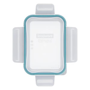 Snapware Total Solution Medium Rectangle Plastic Lid with Green Seal