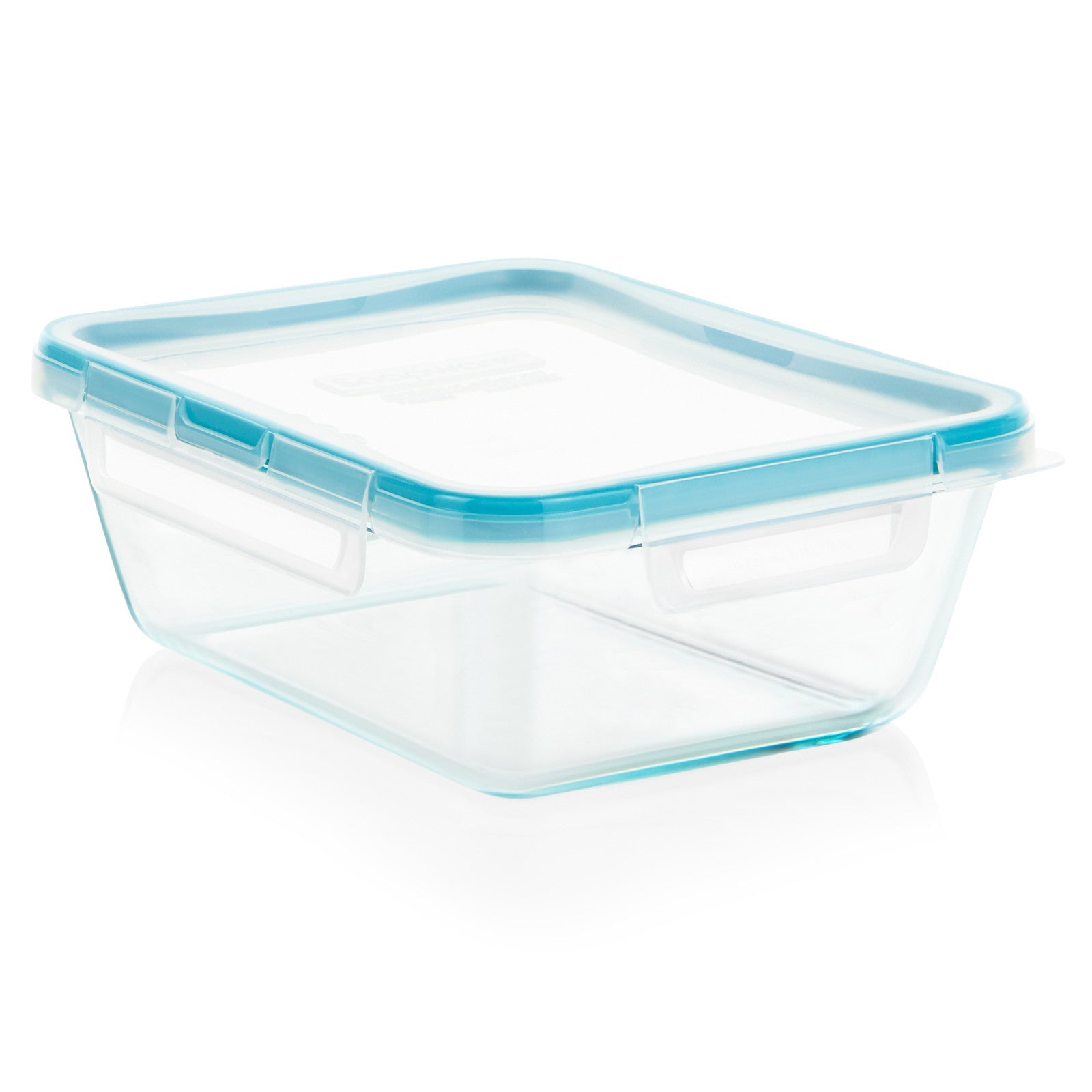 Snapware? Total Solution? Pyrex? Glass 8-cup Rectangle Food Storage with Plastic Lid