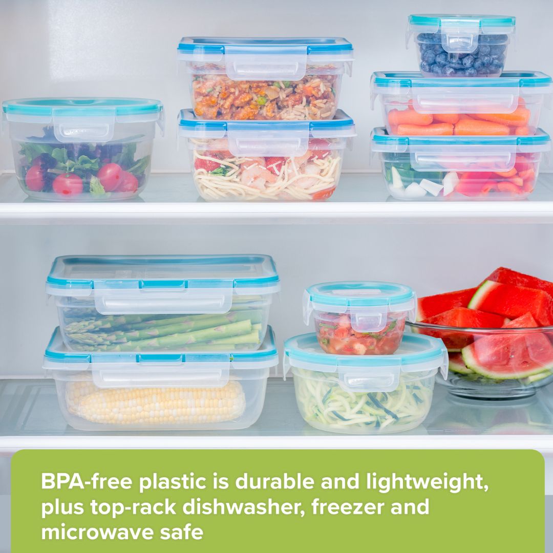 Snapware Total Solution 20-piece Plastic Food Storage Container Set - Image 4