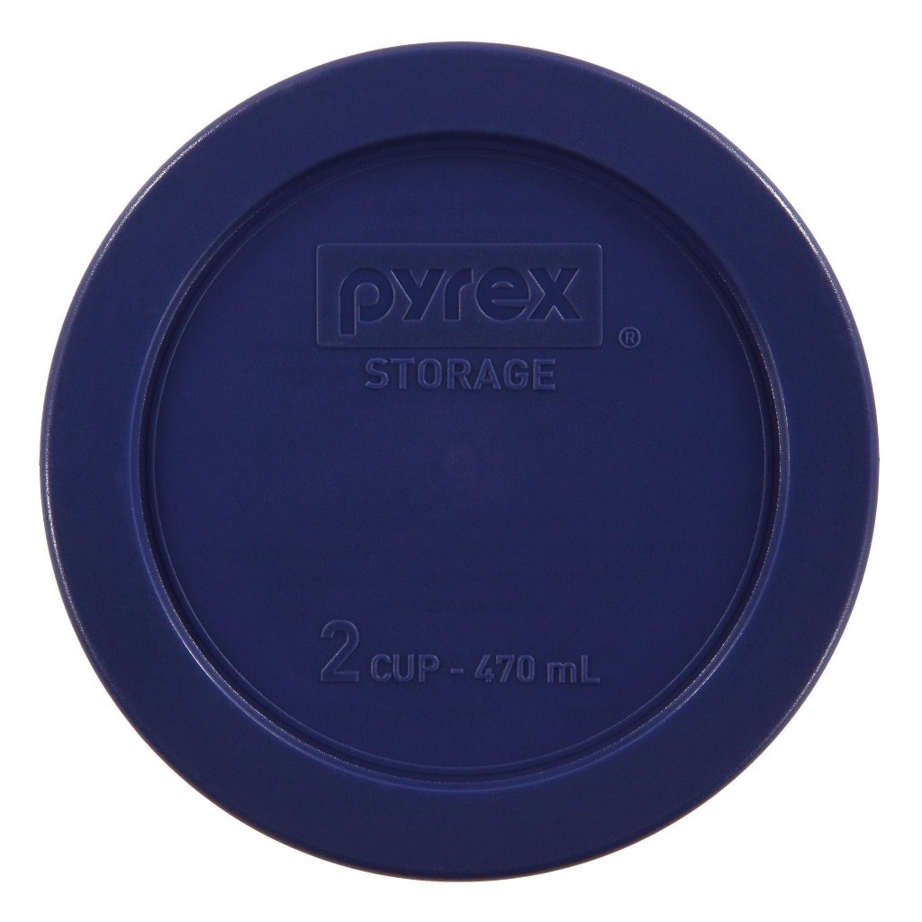 Pyrex® Blue Lid for 2-cup Glass Food Storage Container