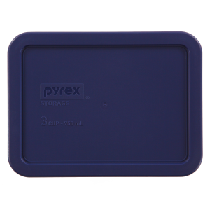 Pyrex Blue Lid for 3-cup Rectangular Food Storage Container